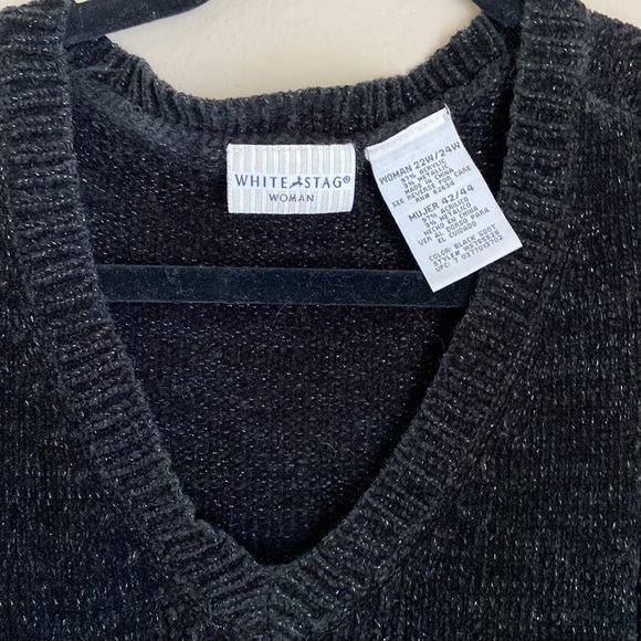 Black Chenille Sweater - Picture 2 of 5
